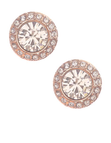 crystal cluster stud earrings givenchy rose gold lord and taylor|givenchy pearl c earrings.